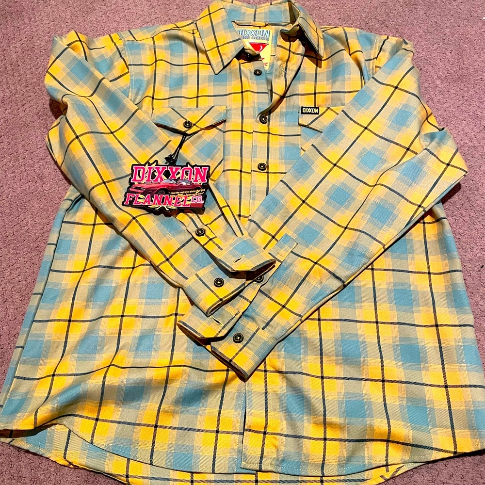 Dixxon “Frank the Tank” Flannel  Men’s L  Sold Out!!